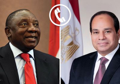 هاتفياً.. السيسي يبحث مع رئيس جنوب إفريقيا الشراكة بين البلدين