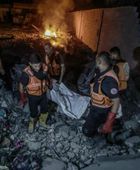مقتل 8 فلسطينيين في قصف منزل شرق دير البلح