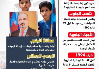 21 مايو 1990.. رحلة نضال شعب لاستعادة أرضه (إنفوجراف)