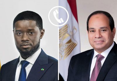 الرئيس السيسي يتلقى اتصالًا هاتفيًا من نظيره السنغالي