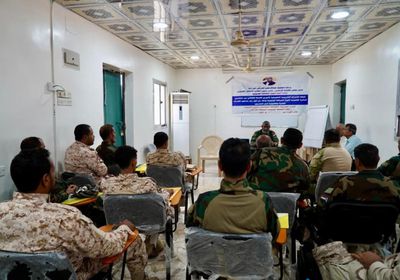 اختتام دورة لمأموري الضبط القضائي بألوية العمالقة