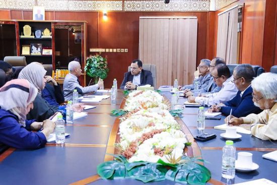 السقطري يستقبل فريق البنك الدولي لمتابعة مشروع الأمن الغذائي 