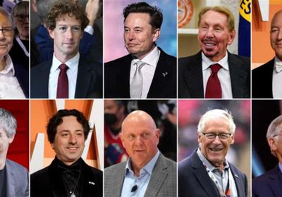 أغنى 10 في أمريكا يربحون 365 مليار دولار في عام