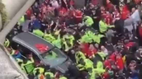 الشرطة البريطانية تعتقل منفذ دهس جماهير ليفربول