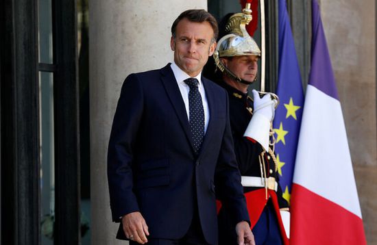 ماكرون يرحب بالمحادثات التجارية بين ترامب وفون دير لاين