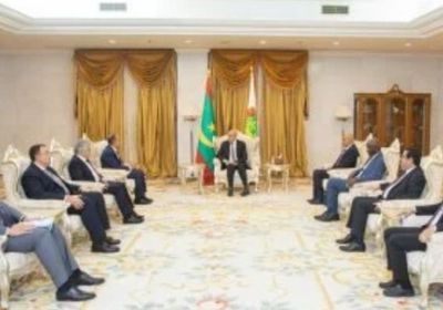 وزير الخارجية المصري يسلم الرئيس الموريتانى رسالة خطية من السيسي