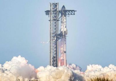 "ستارشيب" تنطلق في تاسع رحلة تجريبية بعد إخفاقين سابقين