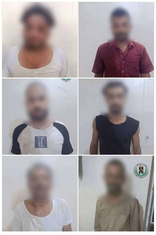 قوات الحزام تضبط عددا من مروجي الحشيش في عدن