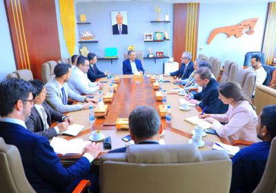 لملس يدعو سفراء أوروبا لدعم جهود التنمية في عدن