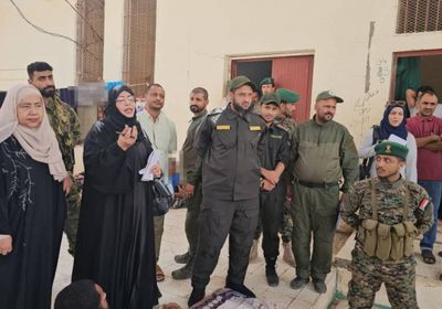 اللجنة الوطنية للتحقيق تتفقد السجن المركزي في محافظة لحج