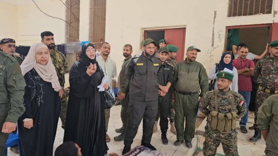 اللجنة الوطنية للتحقيق تتفقد السجن المركزي في محافظة لحج