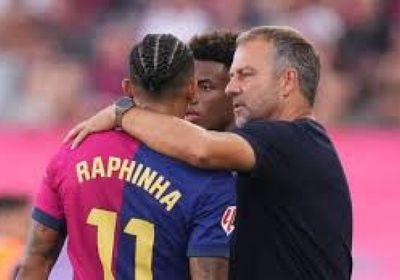 رافينيا: فليك أقنعني بالبقاء في برشلونة