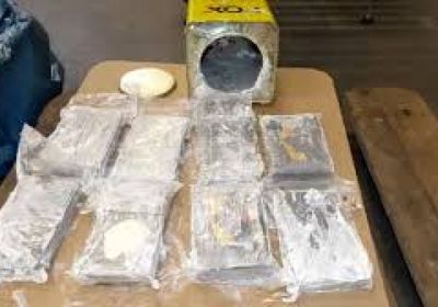 ضبط كميات من الكوكايين خلال محاولة تهريبها في مطار كولومبو