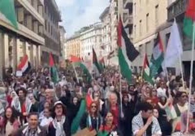 الآلاف يتظاهرون في أفغانستان تضامنًا مع غزة