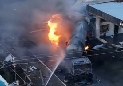 كازاخستان.. انفجار قوي في محطة وقود بمقاطعة أتيراو