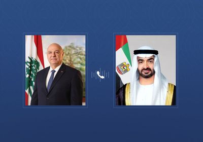 هاتفياً.. محمد بن زايد والرئيس اللبناني يبحثان علاقات التعاون المشتركة