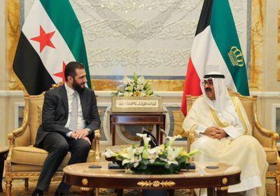 أمير الكويت والرئيس السوري يبحثان تعزيز العلاقات بين البلدين
