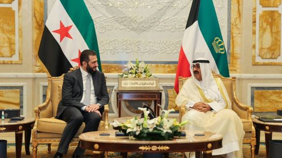 أمير الكويت والرئيس السوري يبحثان تعزيز العلاقات بين البلدين