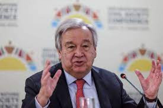 جوتيريش يبدي صدمته بعد مقتل فلسطينيين أثناء حصولهم على مساعدات