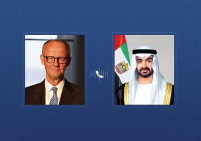 رئيس الدولة والمستشار الألماني يبحثان هاتفيا علاقات التعاون بين البلدين