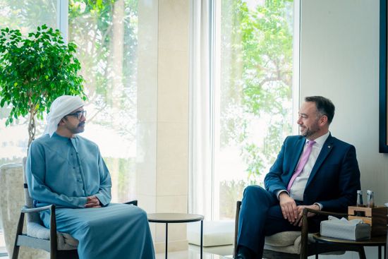 عبدالله بن زايد يستقبل وزير الخارجية البلجيكي في أبوظبي