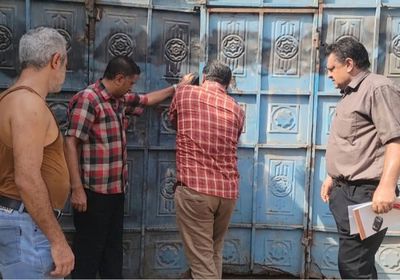 إغلاق معمل مياه مخالف في مديرية المنصورة