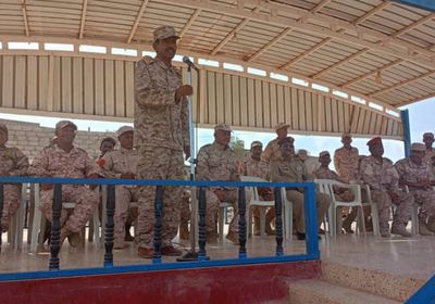 قيادة العسكرية الثانية تهنئ أفراد لواء بارشيد بحلول العيد