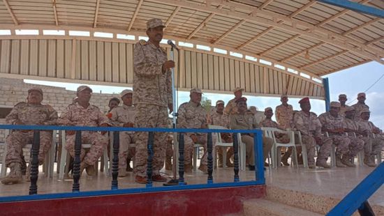 قيادة العسكرية الثانية تهنئ أفراد لواء بارشيد بحلول العيد