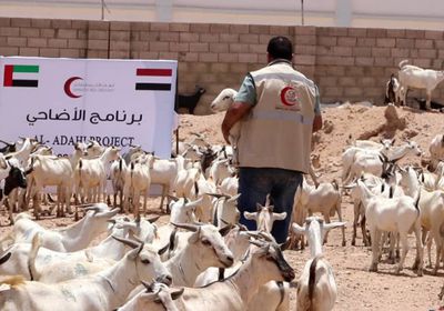 يستهدف 1612 أسرة.. هلال الإمارات يدشن "برنامج الأضاحي" في شبوة