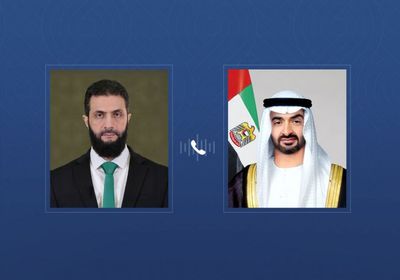 محمد بن زايد يتلقى اتصالاً هاتفياً من الرئيس السوري للتهنئة بمناسبة عيد الأضحى