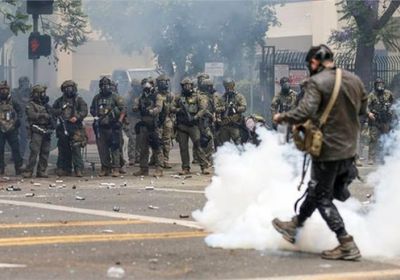 حكام ولايات أمريكية ينددون بنشر الحرس الوطني بلوس أنجلوس