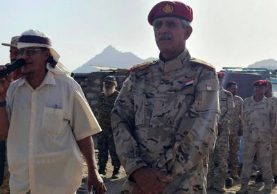 الشيخ الهباب يزور مقر قيادة اللواء 14 صاعقة