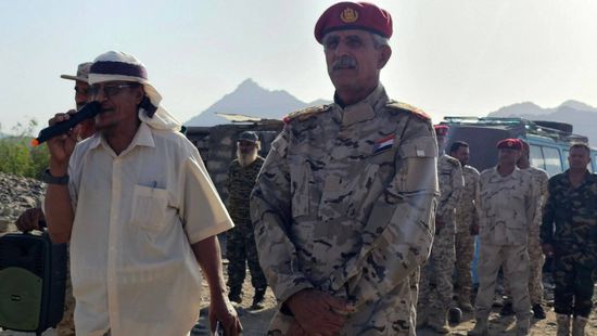 الشيخ الهباب يزور مقر قيادة اللواء 14 صاعقة