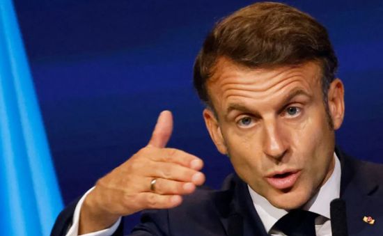 ماكرون: الحصار المفروض على دخول المساعدات لغزة فاضح