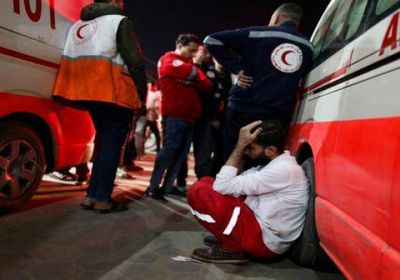 مقتل 3 مسعفين برصاص الاحتلال في حي التفاح