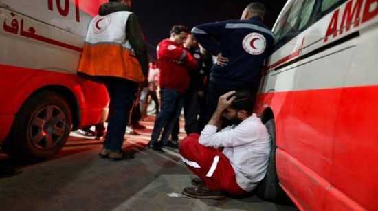 مقتل 3 مسعفين برصاص الاحتلال في حي التفاح