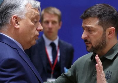 زيلينسكي يدين دعم رئيس الوزراء المجري لروسيا