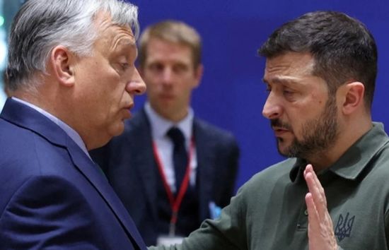 زيلينسكي يدين دعم رئيس الوزراء المجري لروسيا