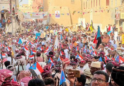 حضور واسع بالمطلع السنوي لحافة السحيل للألعاب الشعبية في سيئون