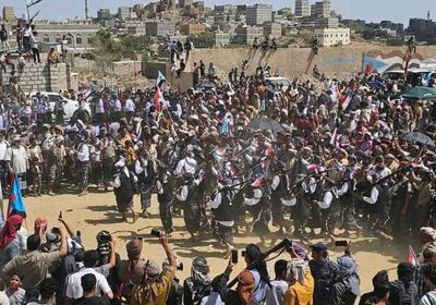 انطلاق مهرجان الهجر في لحج وسط حضور شعبي