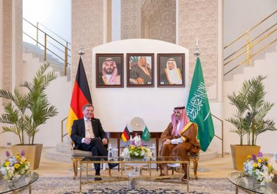 وزير الخارجية السعودي يستقبل نظيره الألماني في الرياض