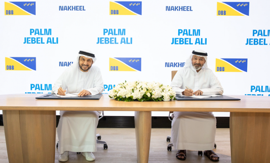 "نخيل" ترسي عقود بنية تحتية بـ750 مليون درهم لمشروع "نخلة جبل علي"