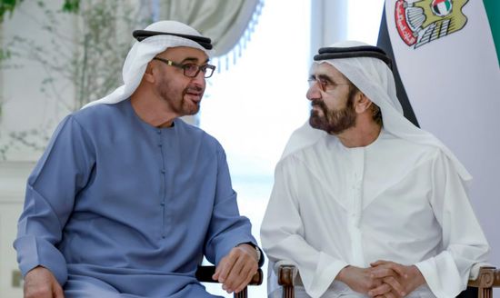 رئيس الإمارات ومحمد بن راشد يبحثان جهود تعزيز التنمية الوطنية