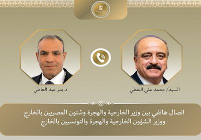 وزيرا خارجية مصر وتونس يتفقان على أهمية العمل المشترك لوقف التصعيد بالمنطقة