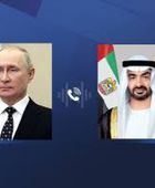 هاتفياً.. محمد بن زايد والرئيس الروسي يبحثان سبل احتواء التصعيد بالمنطقة