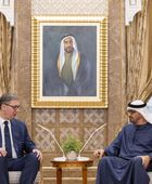 محمد بن زايد والرئيس الصربي يبحثان تعزيز العلاقات المشتركة