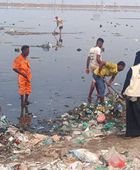 صندوق النظافة يواصل حملاته في محمية الطيور بعدن