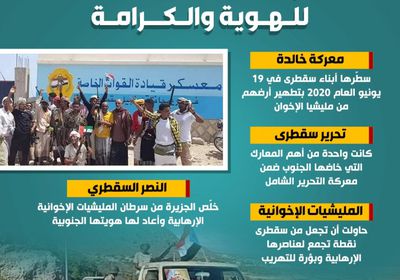 19 يونيو.. يوم انتصر فيه السقطريون للهوية والكرامة (إنفوجراف)