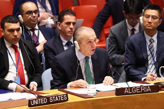 مندوب الجزائر بالأمم المتحدة يدين العدوان الإسرائيلي على إيران