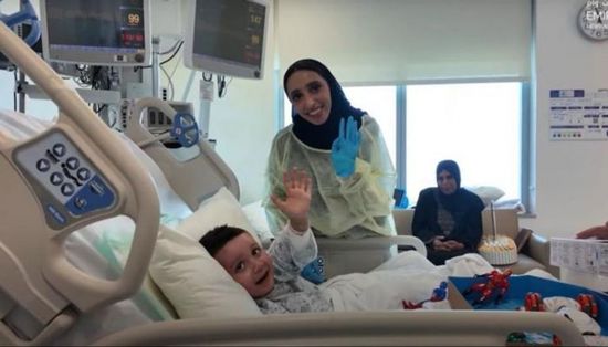 للعلاج من حروق بليغة.. الإمارات تخلي الطفل حاتم عوض من غزة